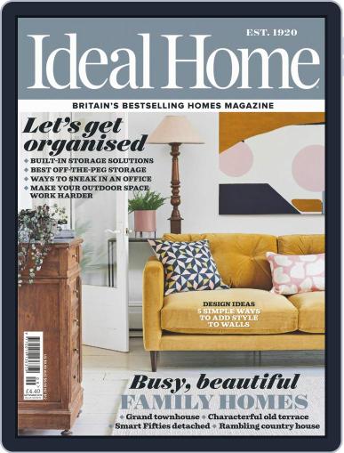 Ideal Home September 1st, 2019 Digital Back Issue Cover