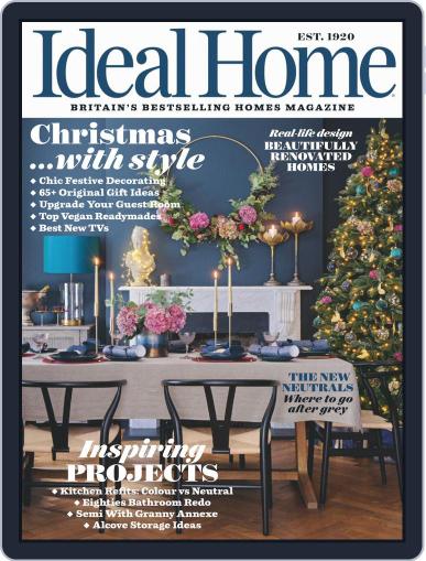 Ideal Home December 1st, 2019 Digital Back Issue Cover