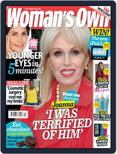 Woman's Own September 25th, 2012 Digital Back Issue Cover