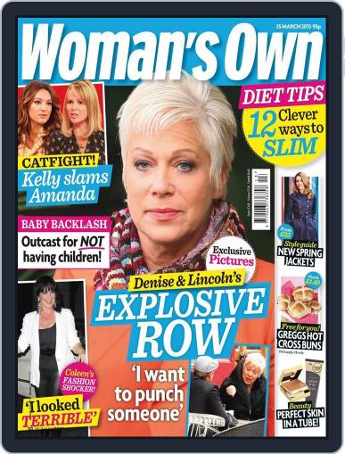 Woman's Own March 22nd, 2013 Digital Back Issue Cover