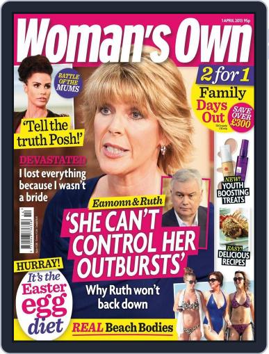 Woman's Own March 25th, 2013 Digital Back Issue Cover