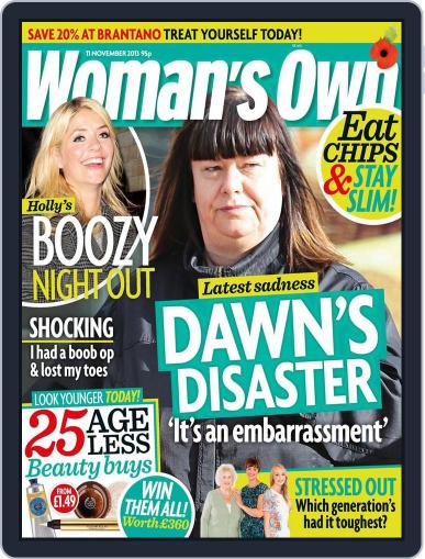 Woman's Own November 4th, 2013 Digital Back Issue Cover