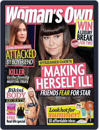 Woman's Own June 9th, 2014 Digital Back Issue Cover