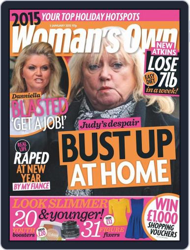 Woman's Own December 29th, 2014 Digital Back Issue Cover