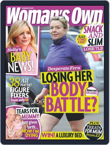Woman's Own March 9th, 2015 Digital Back Issue Cover