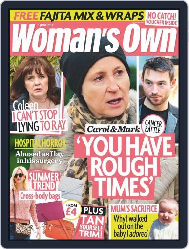 Woman's Own June 1st, 2015 Digital Back Issue Cover
