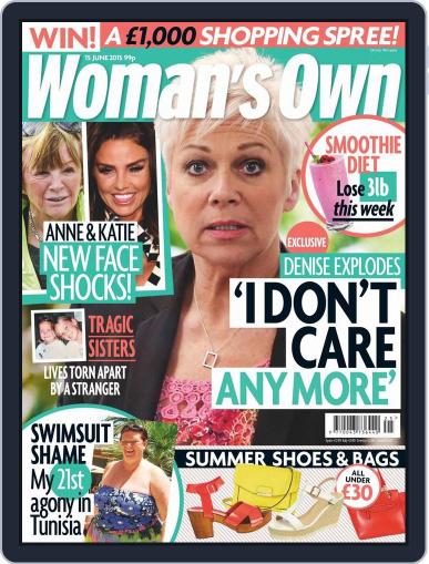Woman's Own June 8th, 2015 Digital Back Issue Cover