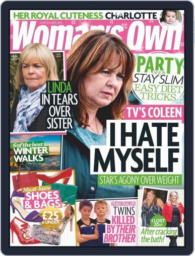 Woman's Own December 8th, 2015 Digital Back Issue Cover