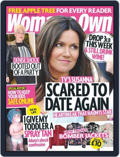 Woman's Own March 8th, 2016 Digital Back Issue Cover