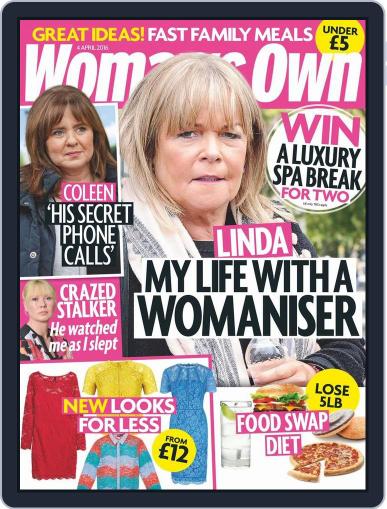 Woman's Own March 29th, 2016 Digital Back Issue Cover