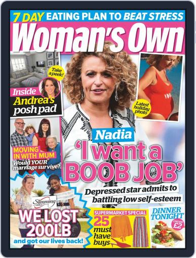 Woman's Own August 20th, 2018 Digital Back Issue Cover