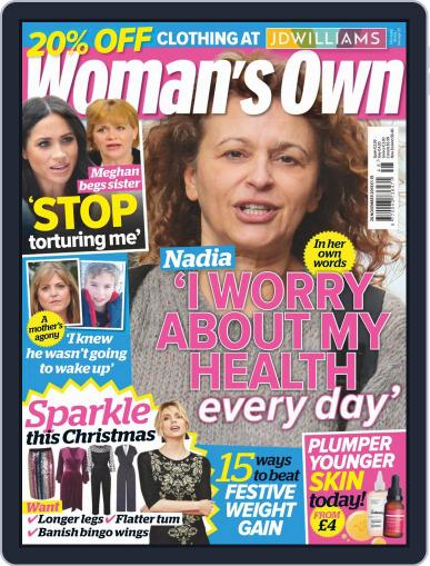 Woman's Own November 26th, 2018 Digital Back Issue Cover