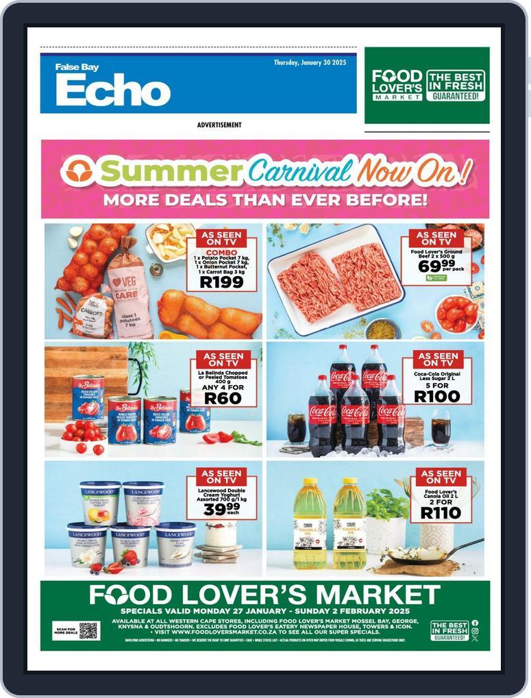 False Bay Echo (Digital) Subscription