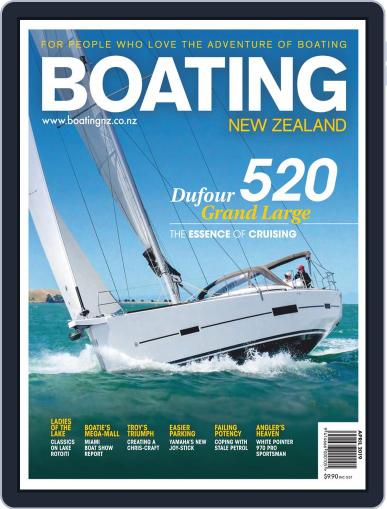 Boating NZ April 1st, 2019 Digital Back Issue Cover