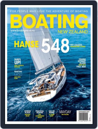 Boating NZ September 1st, 2019 Digital Back Issue Cover