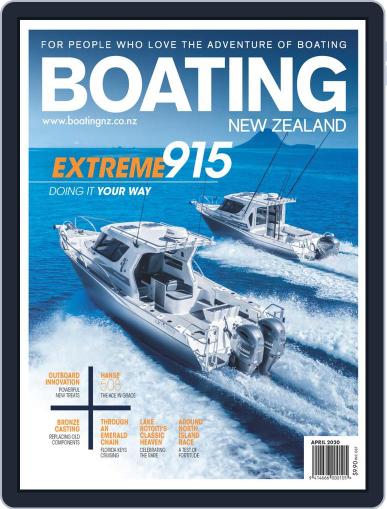 Boating NZ April 1st, 2020 Digital Back Issue Cover