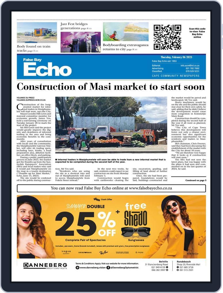 False Bay Echo (Digital) Subscription