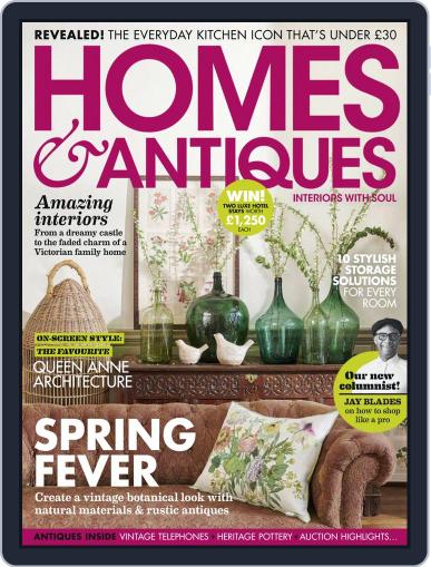 Homes & Antiques May 1st, 2019 Digital Back Issue Cover