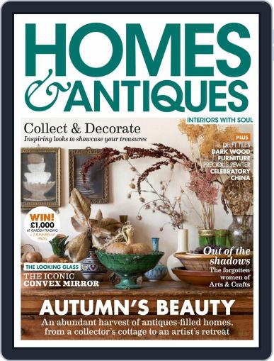 Homes & Antiques November 1st, 2019 Digital Back Issue Cover
