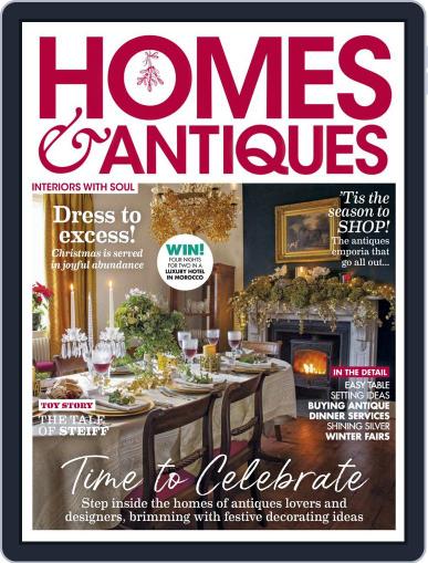 Homes & Antiques December 1st, 2019 Digital Back Issue Cover