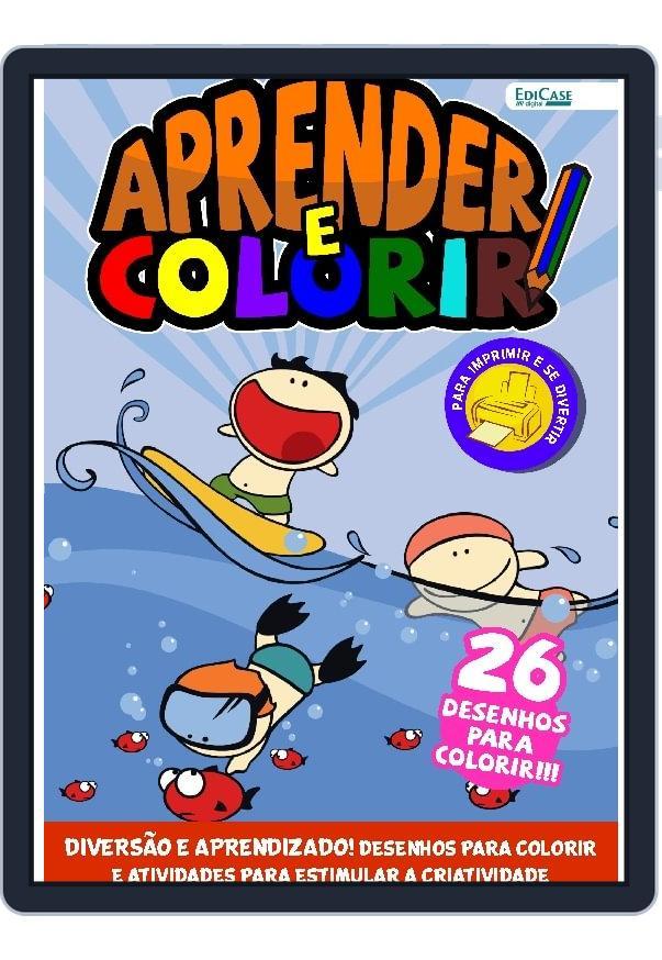 Aprender e Colorir February 1st, 2025 Digital Back Issue Cover