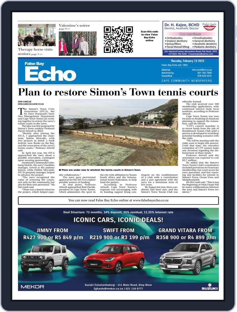 False Bay Echo (Digital) Subscription