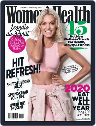 Women's Health South Africa January 1st, 2020 Digital Back Issue Cover