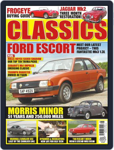 Classics Monthly August 1st, 2019 Digital Back Issue Cover
