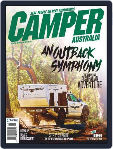 Camper Trailer Australia October 1st, 2019 Digital Back Issue Cover