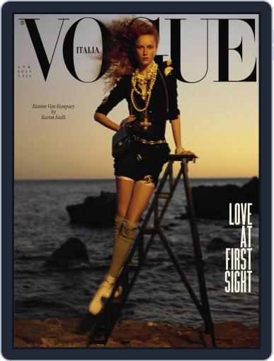Vogue Italia April 1st, 2019 Digital Back Issue Cover