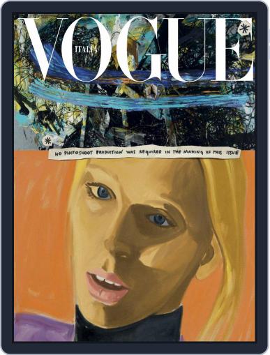 Vogue Italia January 1st, 2020 Digital Back Issue Cover