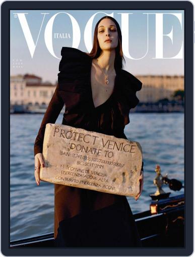 Vogue Italia February 1st, 2020 Digital Back Issue Cover