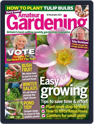 Amateur Gardening November 11th, 2013 Digital Back Issue Cover