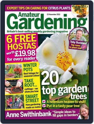 Amateur Gardening November 18th, 2013 Digital Back Issue Cover