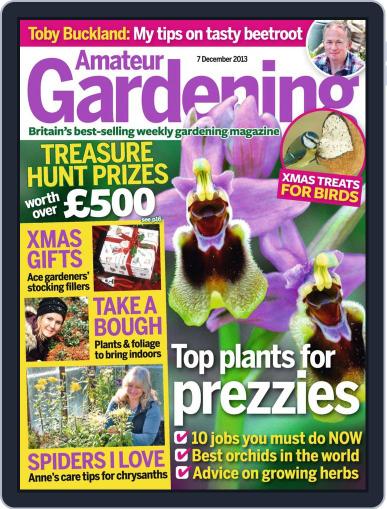 Amateur Gardening December 2nd, 2013 Digital Back Issue Cover