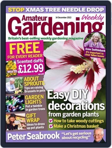 Amateur Gardening December 9th, 2013 Digital Back Issue Cover