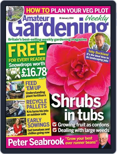 Amateur Gardening January 13th, 2014 Digital Back Issue Cover