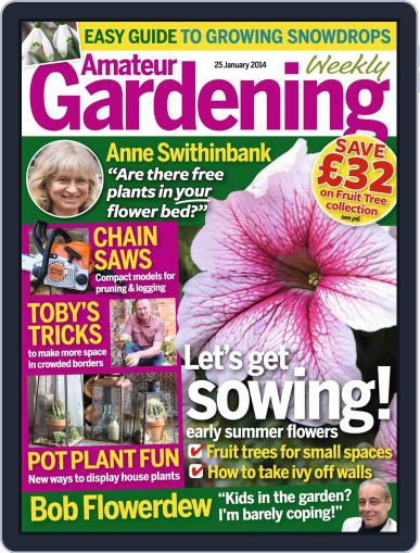 Amateur Gardening January 20th, 2014 Digital Back Issue Cover