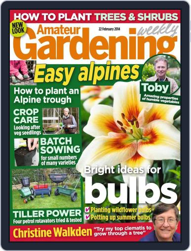 Amateur Gardening February 17th, 2014 Digital Back Issue Cover