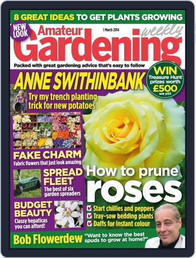 Amateur Gardening February 24th, 2014 Digital Back Issue Cover