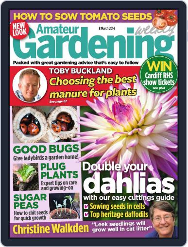 Amateur Gardening March 3rd, 2014 Digital Back Issue Cover