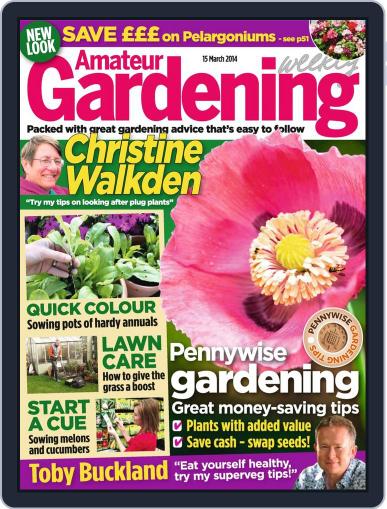 Amateur Gardening March 10th, 2014 Digital Back Issue Cover