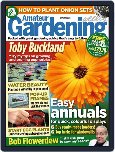Amateur Gardening March 17th, 2014 Digital Back Issue Cover