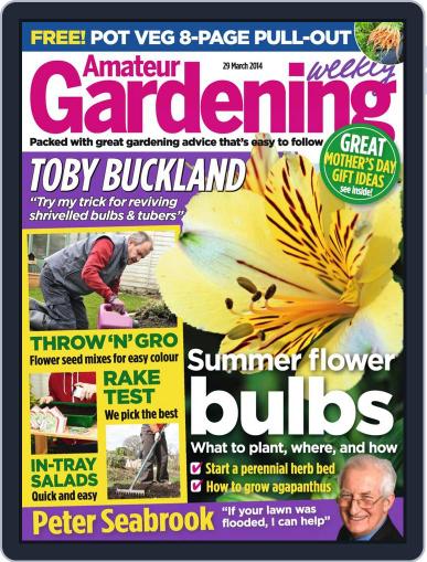 Amateur Gardening March 24th, 2014 Digital Back Issue Cover