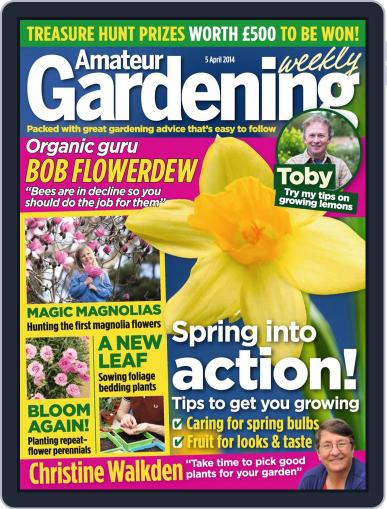 Amateur Gardening March 31st, 2014 Digital Back Issue Cover