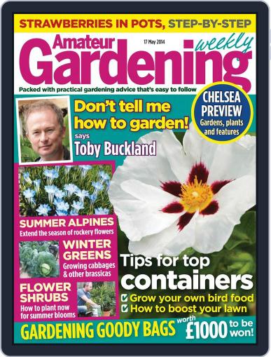 Amateur Gardening May 12th, 2014 Digital Back Issue Cover