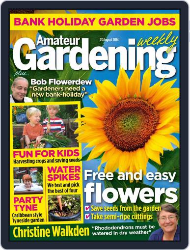 Amateur Gardening August 18th, 2014 Digital Back Issue Cover