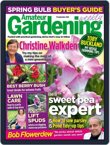 Amateur Gardening September 8th, 2014 Digital Back Issue Cover