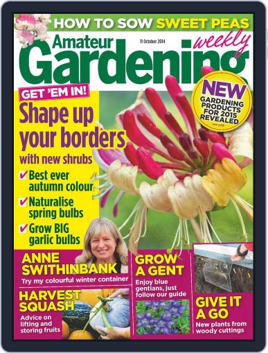 Amateur Gardening October 6th, 2014 Digital Back Issue Cover