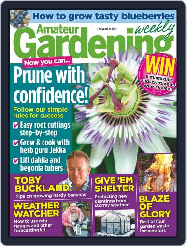Amateur Gardening November 3rd, 2014 Digital Back Issue Cover